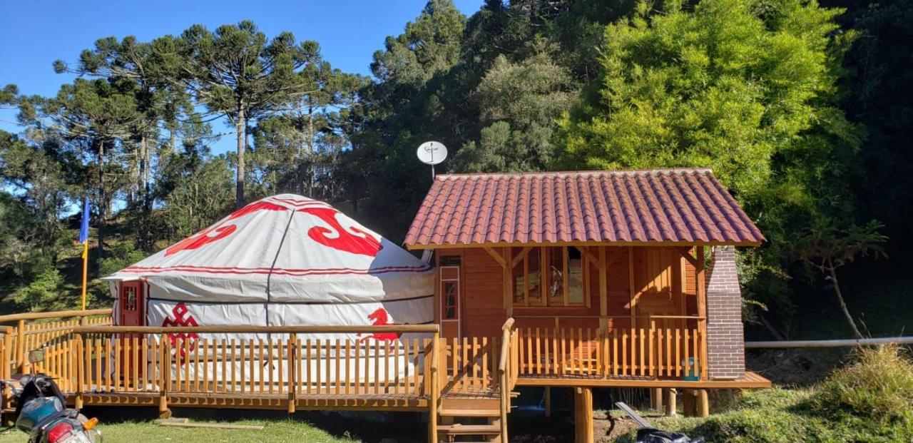 Casa Campo Yurt 3 Aconchego Tenda Mongolica Wifi Urubici Kültér fotó